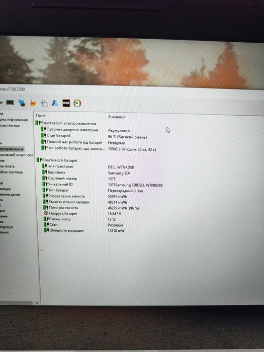 Ігровий ноутбук dell g3 17 / GTX 1050 ti /i7/16 гб/SSD 128/full HD IPS