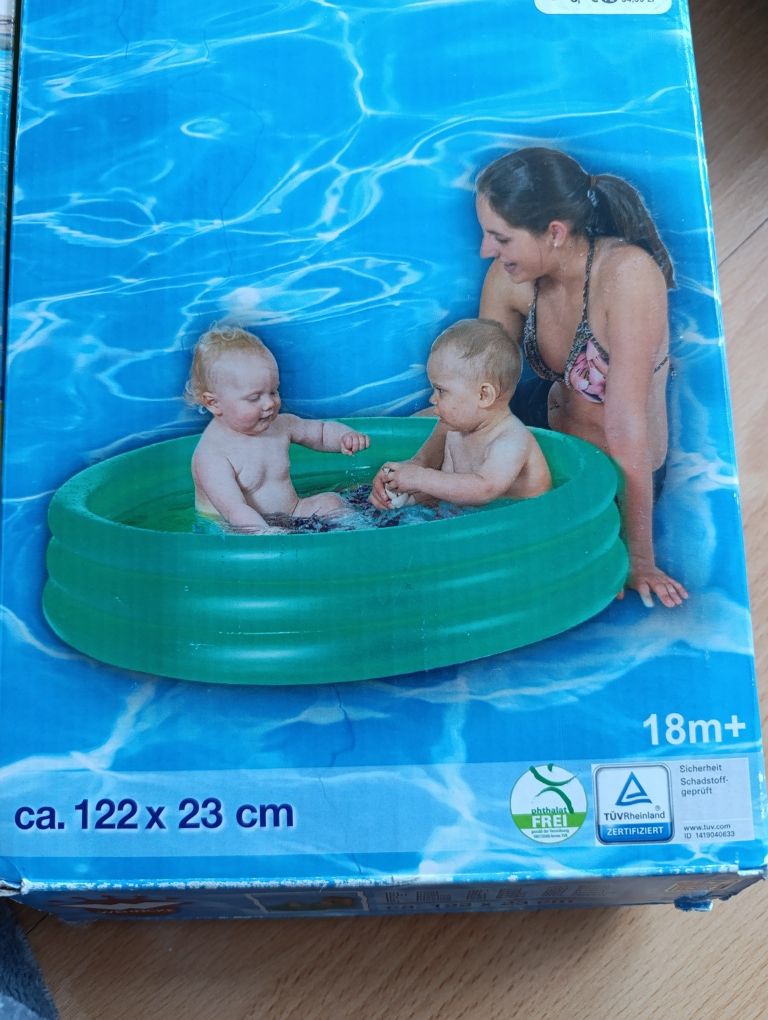 Basen pompowany dla malucha