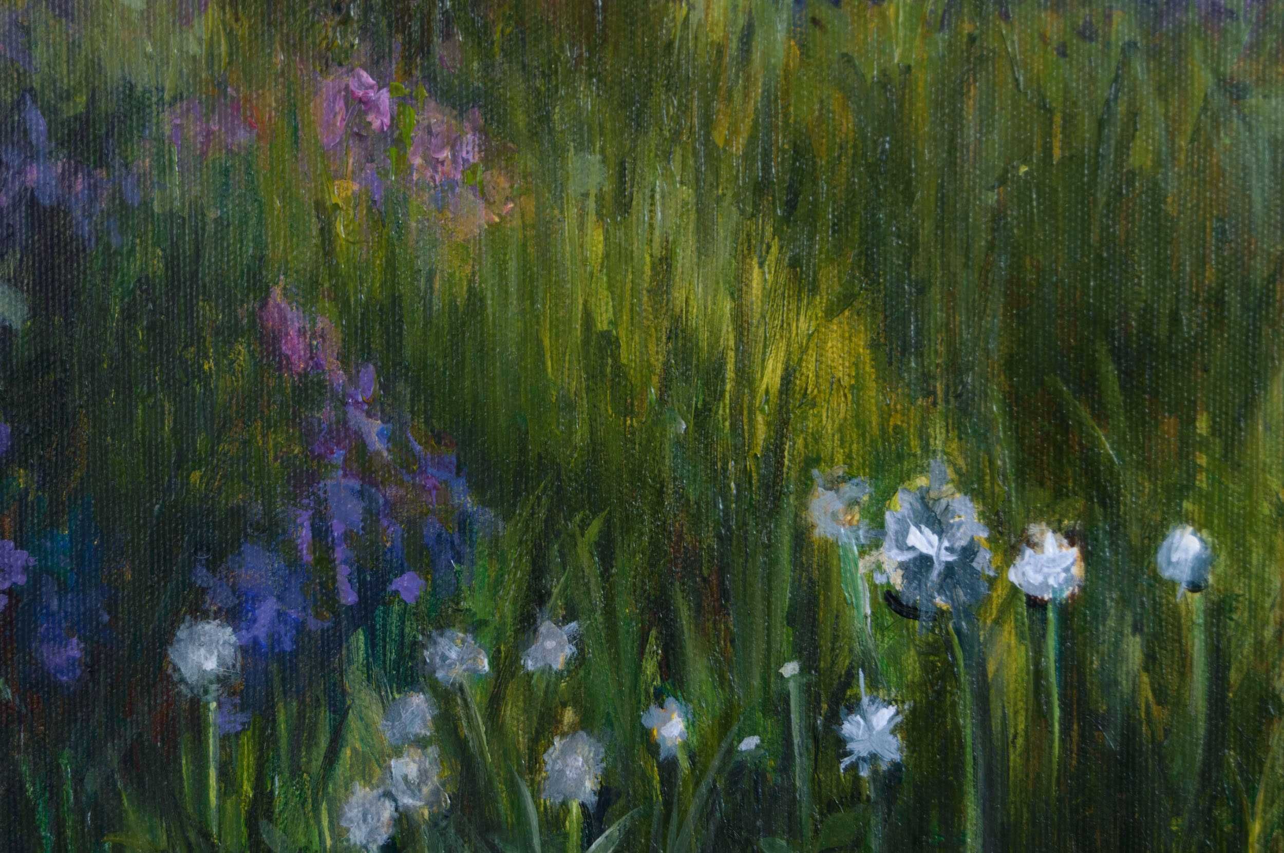 Krajobraz wiejski na płótnie 50 x 80 cm
