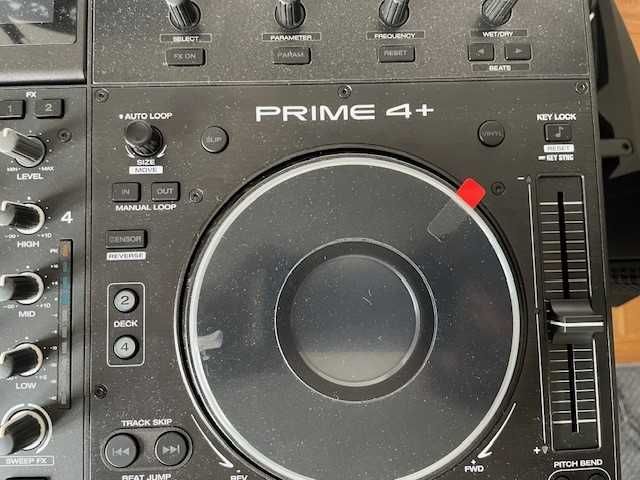 Oportunidade –  Denon Prime 4Plus + DeckSaver + Mala de transporte.