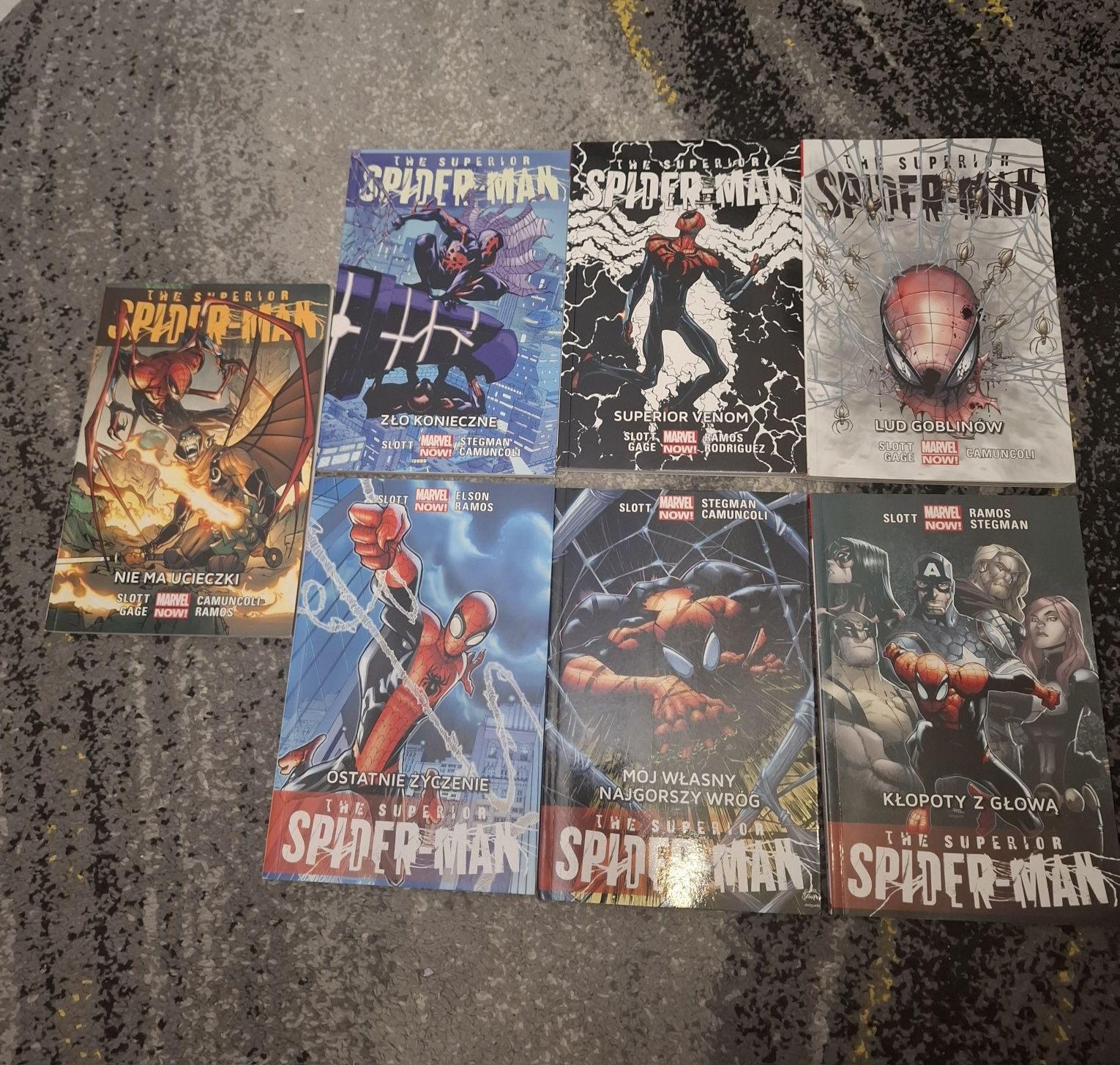 Superior spider man tomy 1-7 stan dbd