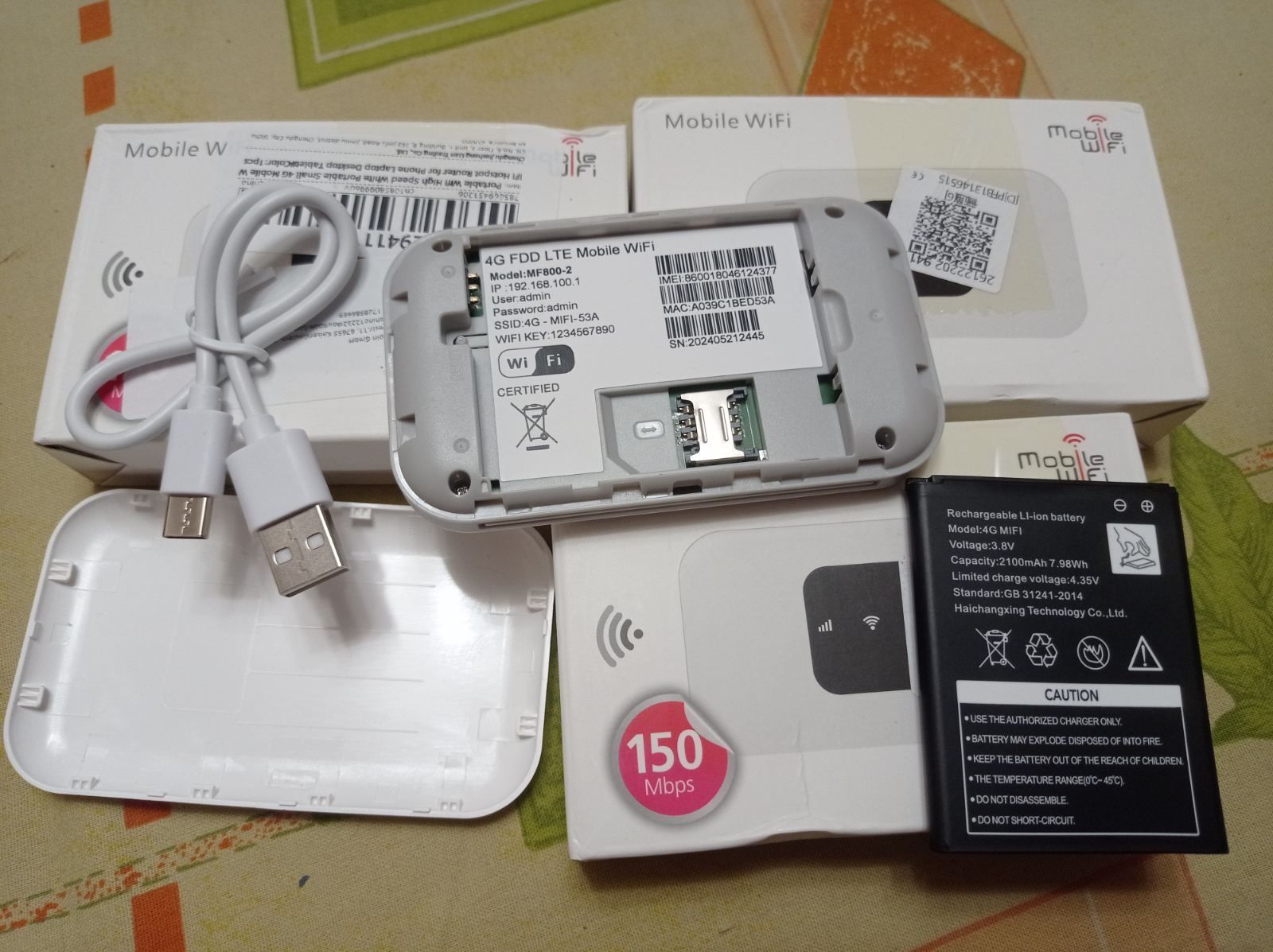 Ціна знижена. Новий портативний модем (роутер) 4G під сім-карту