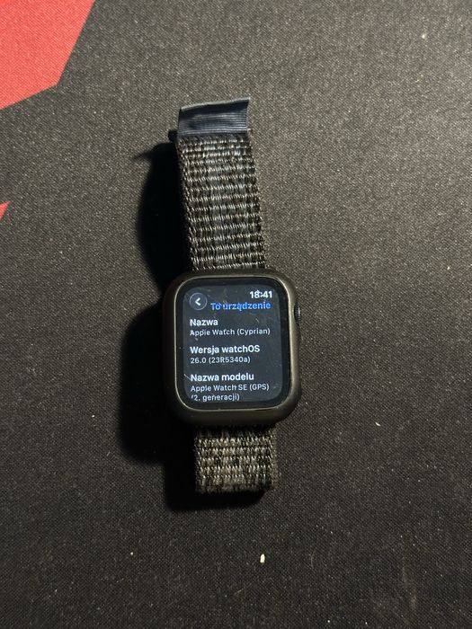 Apple watch SE 2 generacji 40mm