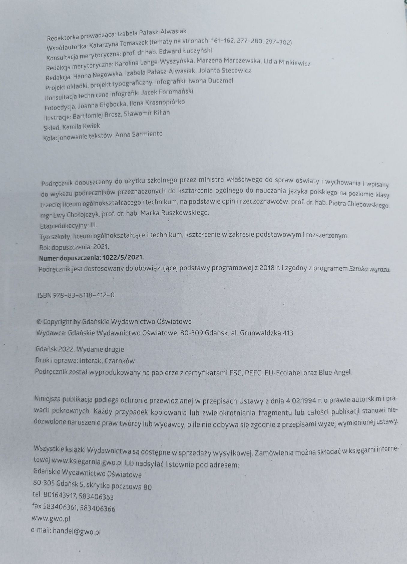 Sztuka wyrazu 3/1 - GWO