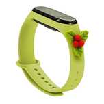 Strap Xmas opaska do Xiaomi Mi Band 6 / Mi Band 5 silikonowy pasek bra