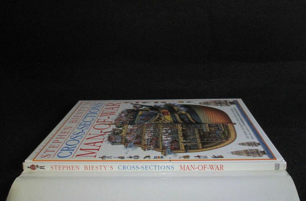Livro Stephen Biesty's Cross-Sections Man-Of-War