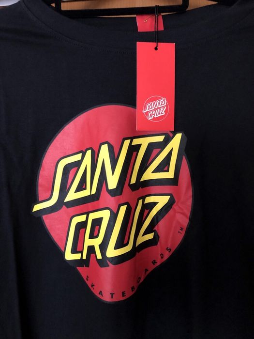 T shirt SANTA CRUZ, clássica, tamanho XXL, nova