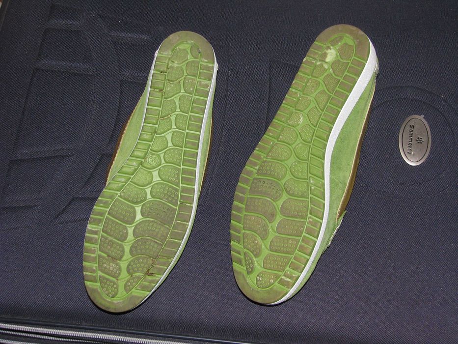 mokasyny r.39 seledynowe