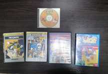 DVD диски. Гра, авдіоказки та фільм. Чит. опис