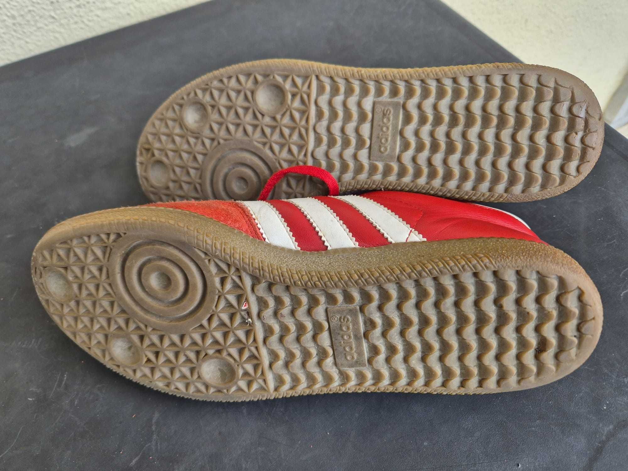 Ténis ADIDAS SAMBA Vermelhos (Originais Vintage)
