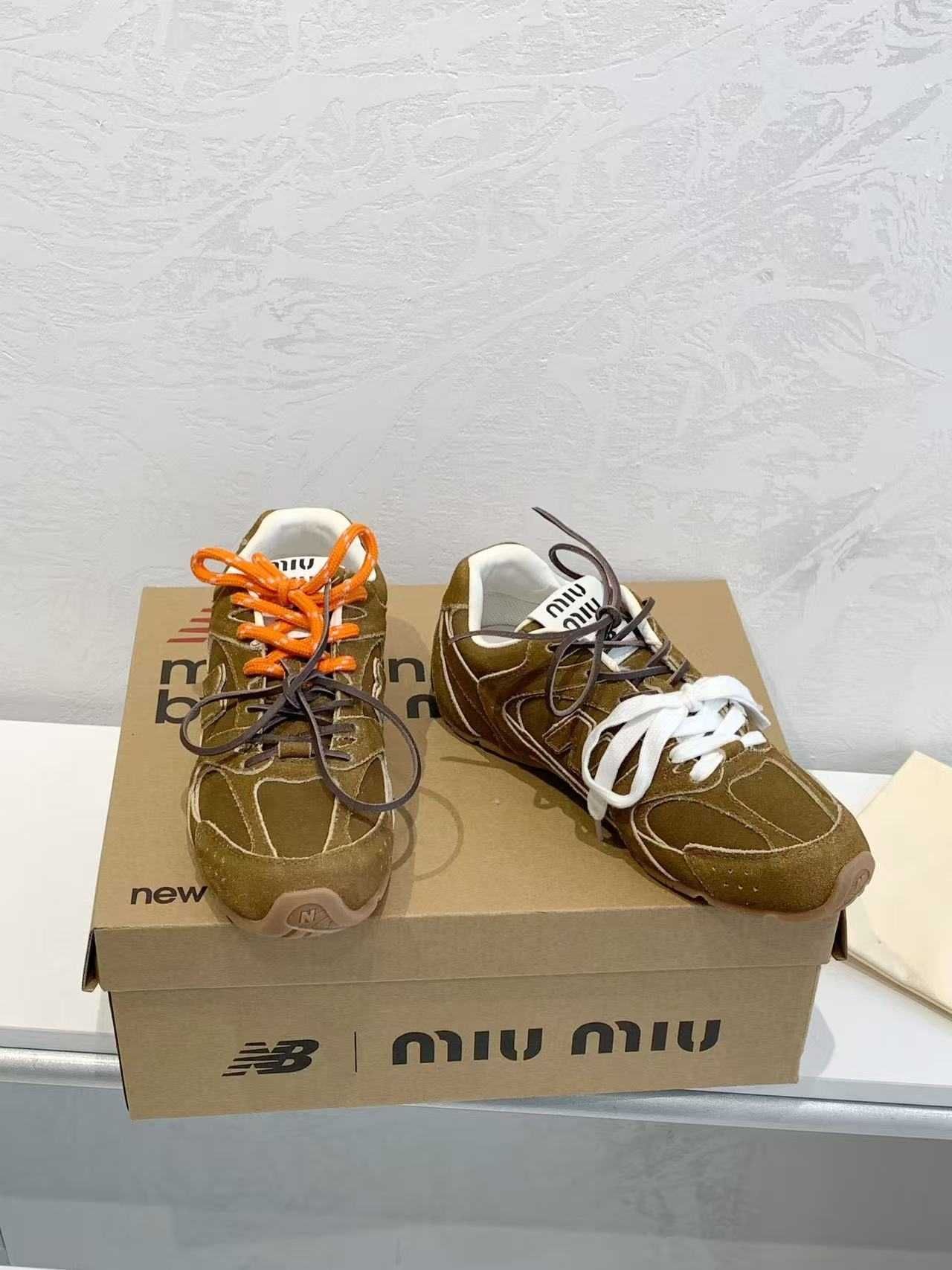 Buty NewBalance x  MIU MIU Moda Obuwie sportowe rozmiar.42