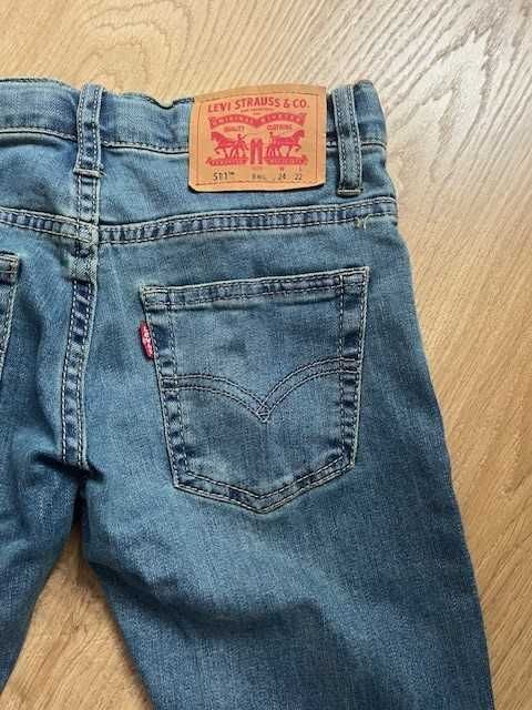 spodnie jeansy Levi's 511, NOWE, ORYGINALNE rozm. 134-140