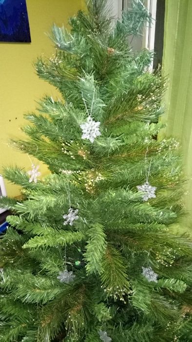 Набор 12 шт,Снежинки на ёлку, декор новий рік Різдво прикраси сніжинки