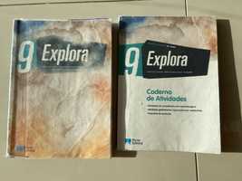 Explora 9 livro e caderno