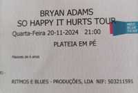 Bilhete Bryan Adams MEO Arena 2024