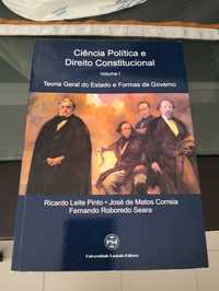 Ciência Política e Direito Constitucional Volume I