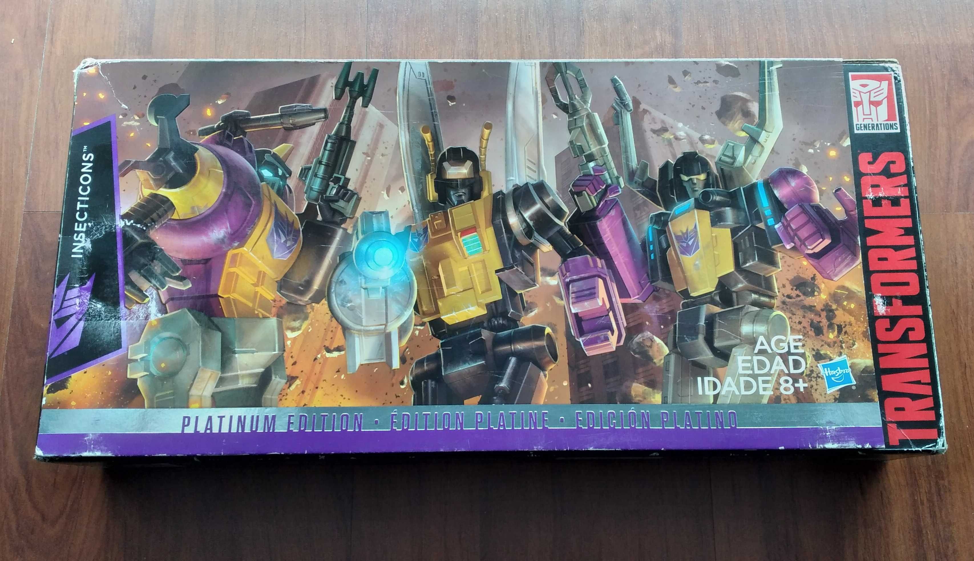 Figuras Transformers . Insecticons . Platinum Edition