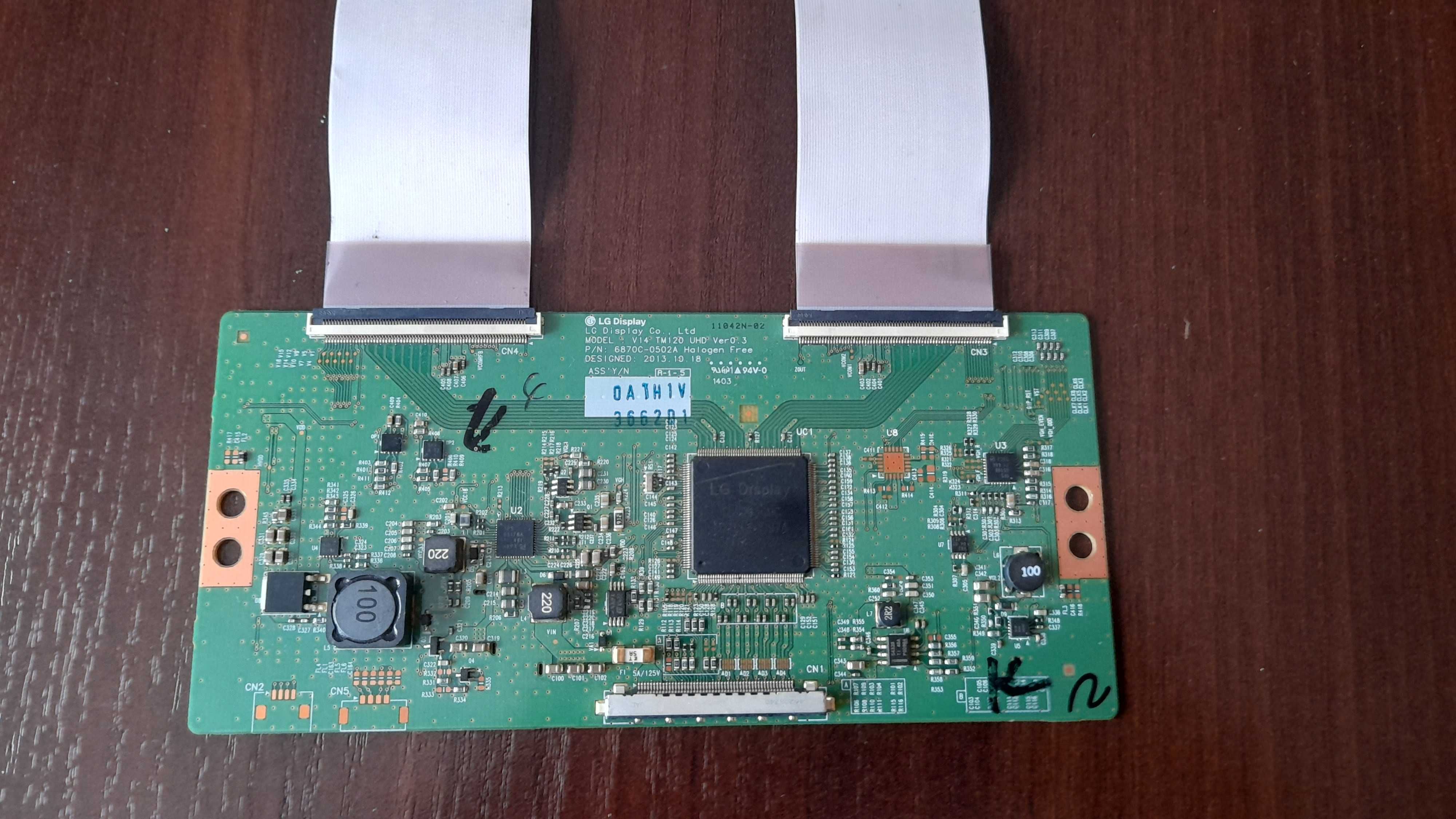 Philips 55pus7809 T-con logica v14 TM120 UHD Ver0.3