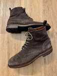 Boss Hugo Boss boots Vintage brown Handcrafted size 43 trzewiki męskie
