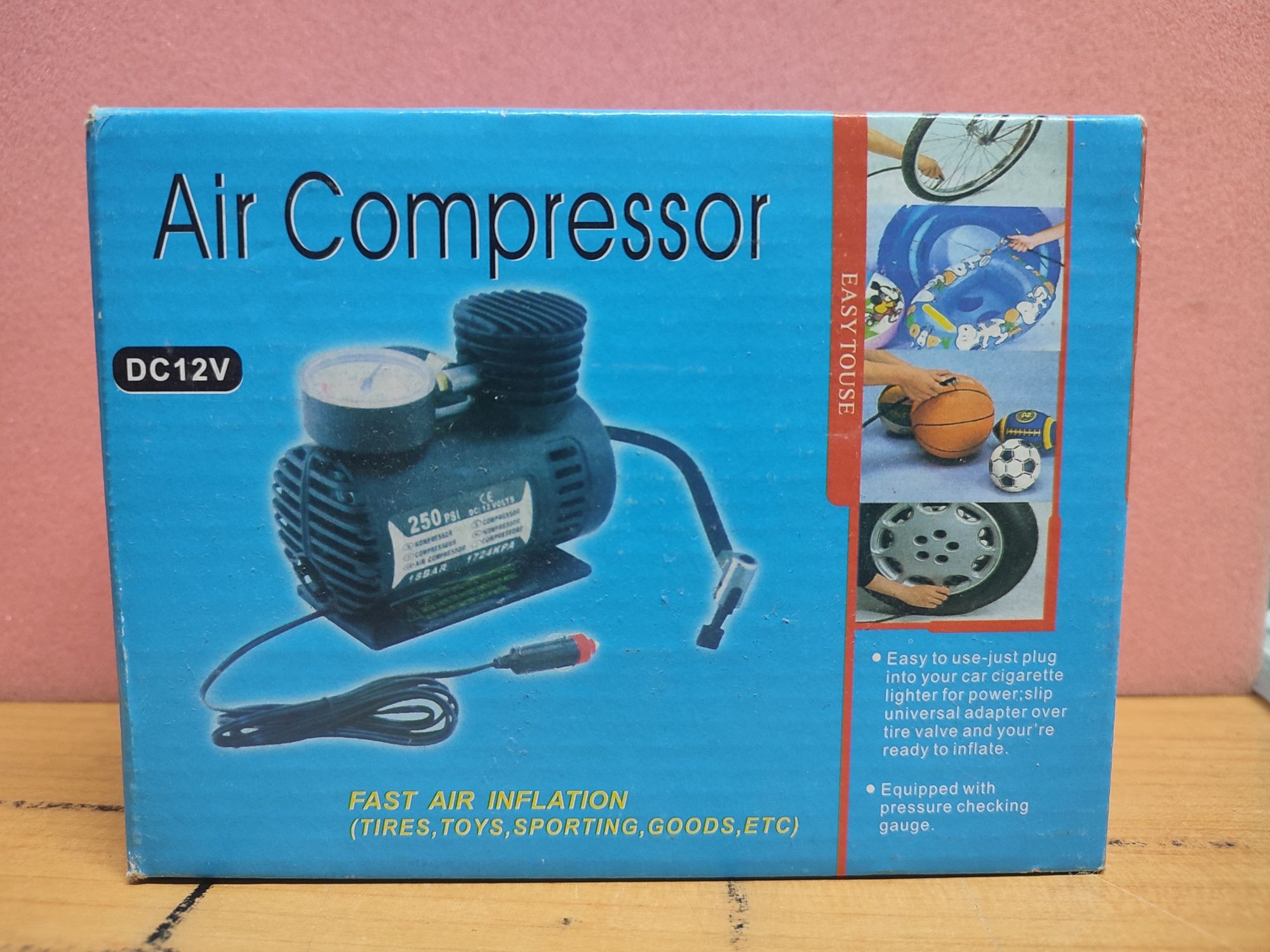 Compressor de ar portátil