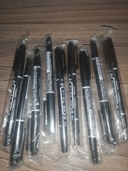 9 szt. markerów do tatuażu (czarnych).