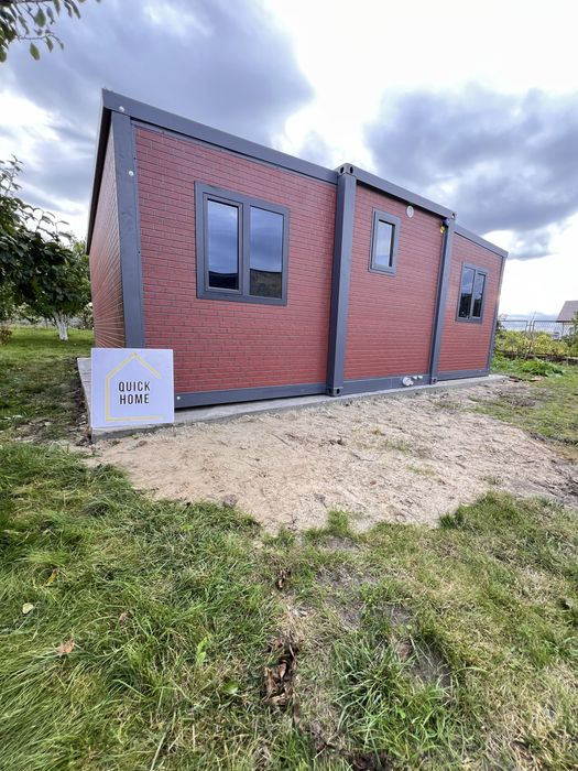 Nowoczesny Domek Modułowy Letniskowy Całoroczny 35m2