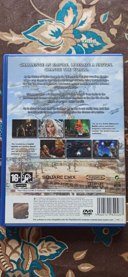 Final Fantasy XII PS2 PlayStation 2