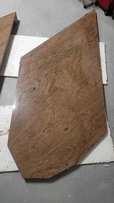 Płyta granitowa - bar granitowy - 3 cm grubości - Multicolor Red