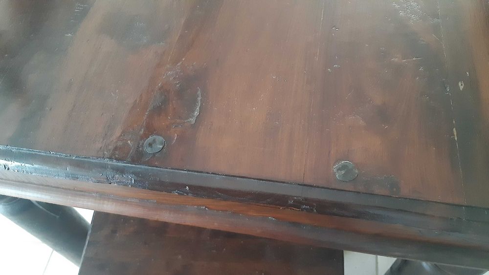 Stół rozkładany Bombai- drewno-palisander. Część zestawu. Cudny!