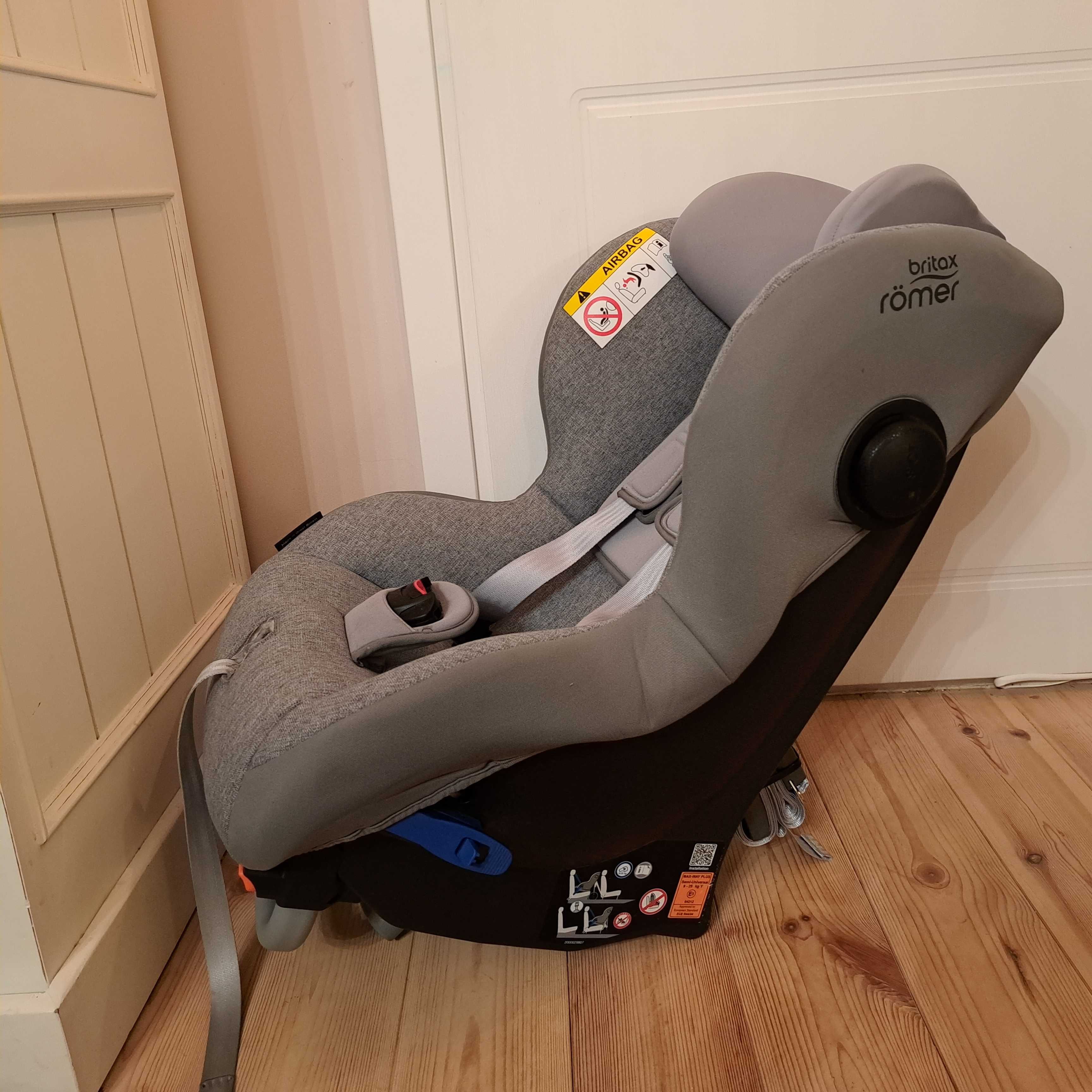 Britax Max Way plus 9-25 kg  RWF. Testy ADAC i PLUS !