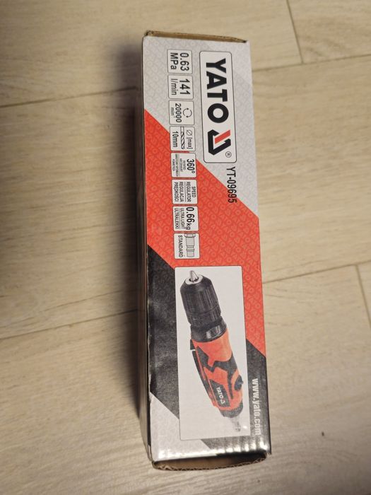 Yato YT-09695 Wiertarka szlifierka pneumatyczna
