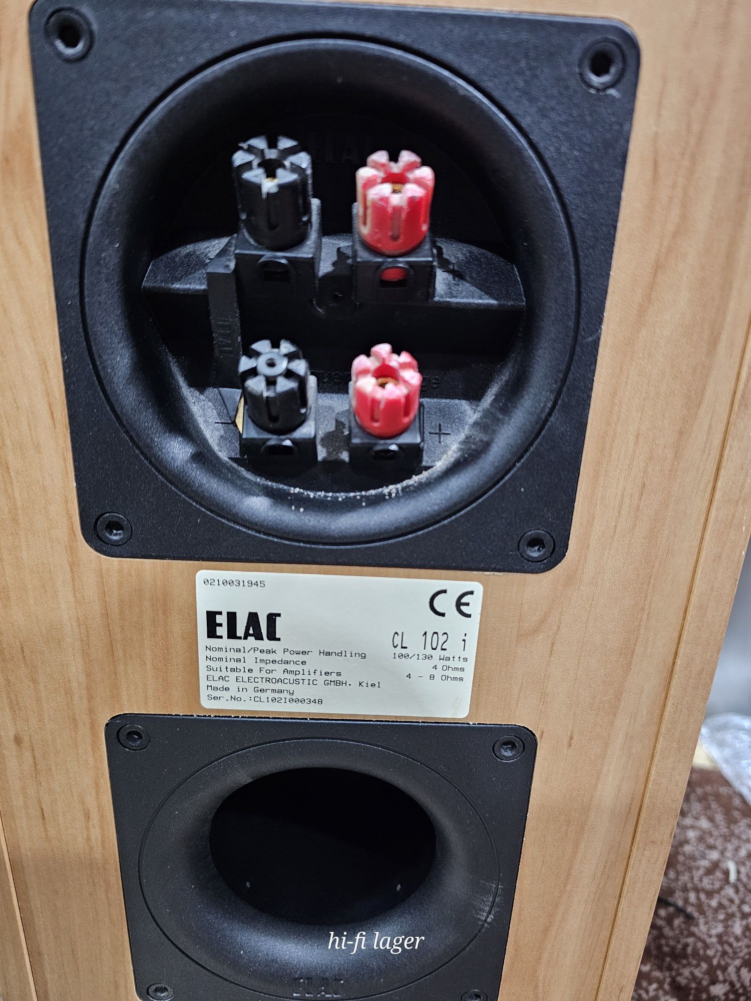Комплект Elac акустики CL 102 CC 101.2 BS 103.2  sub 111.2 esp