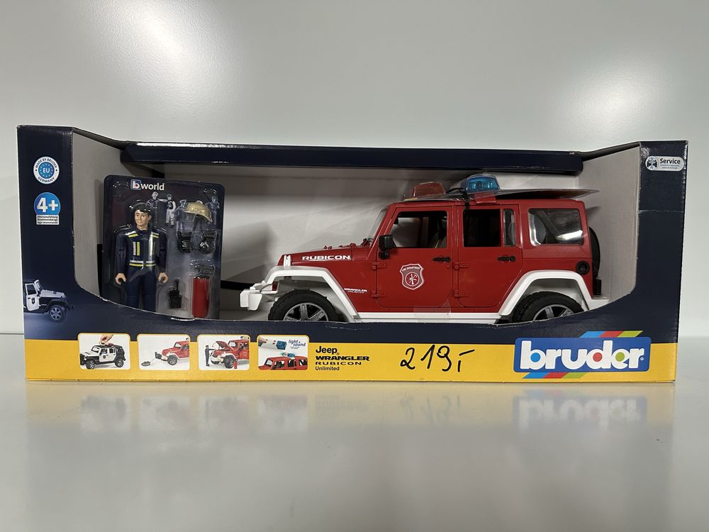 BRUDER zabawka straż pożarna