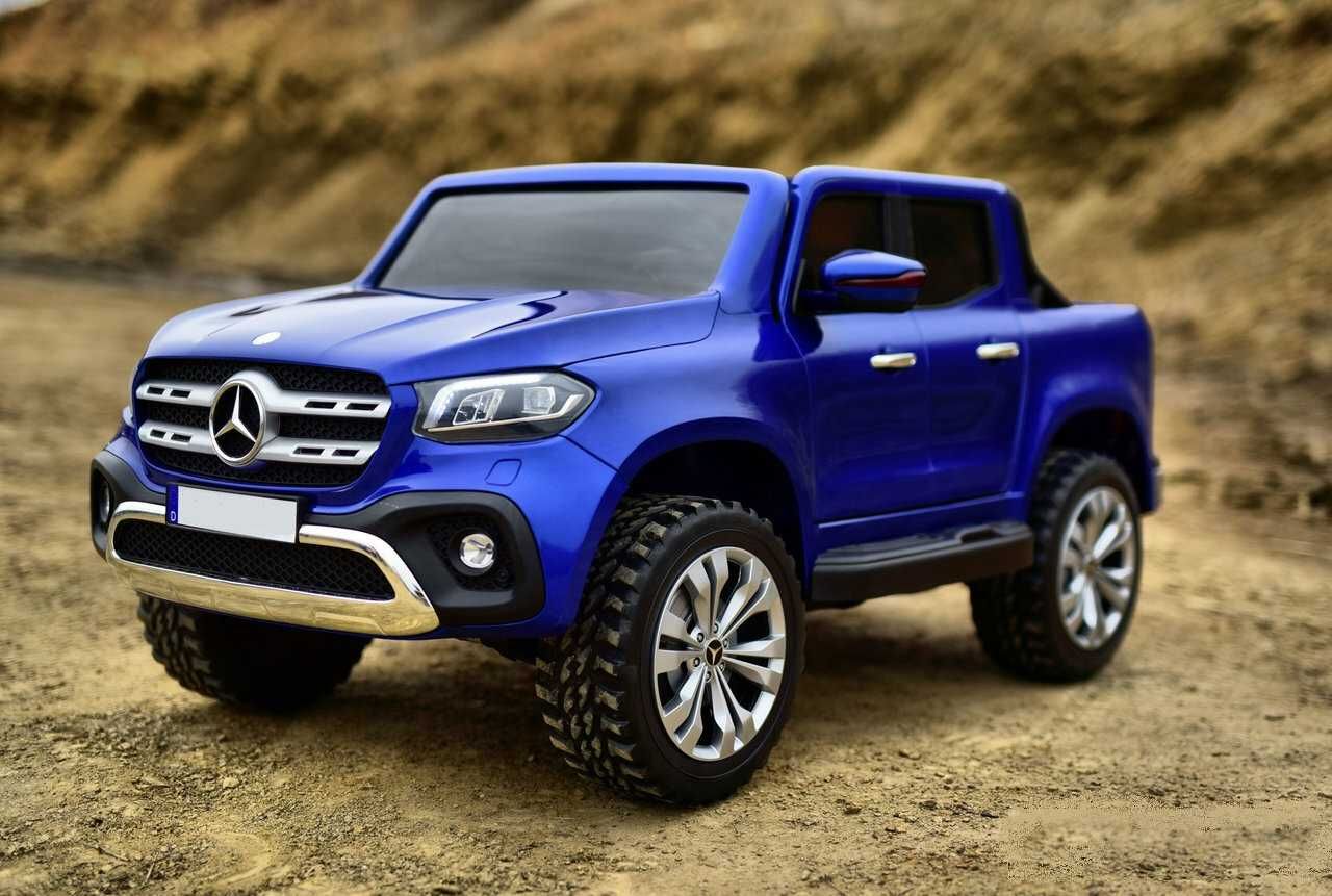 Pickup Terenowy MERCEDES X KLASA 24V 4x4 Auto AKUMULATOR Quad 2 DZIECI