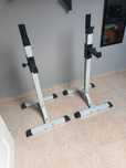 Rack para barra de musculação