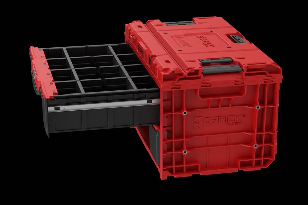 Skrzynka narzędziowa QBRICK One Drawer 2 Toolbox 2.0 Red Ultra HD nowa