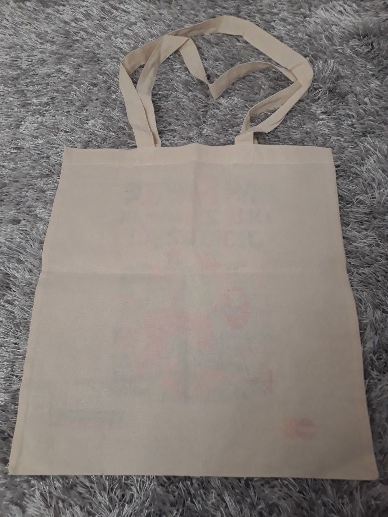 Nowa płócienna torba na zakupy / shopper bag