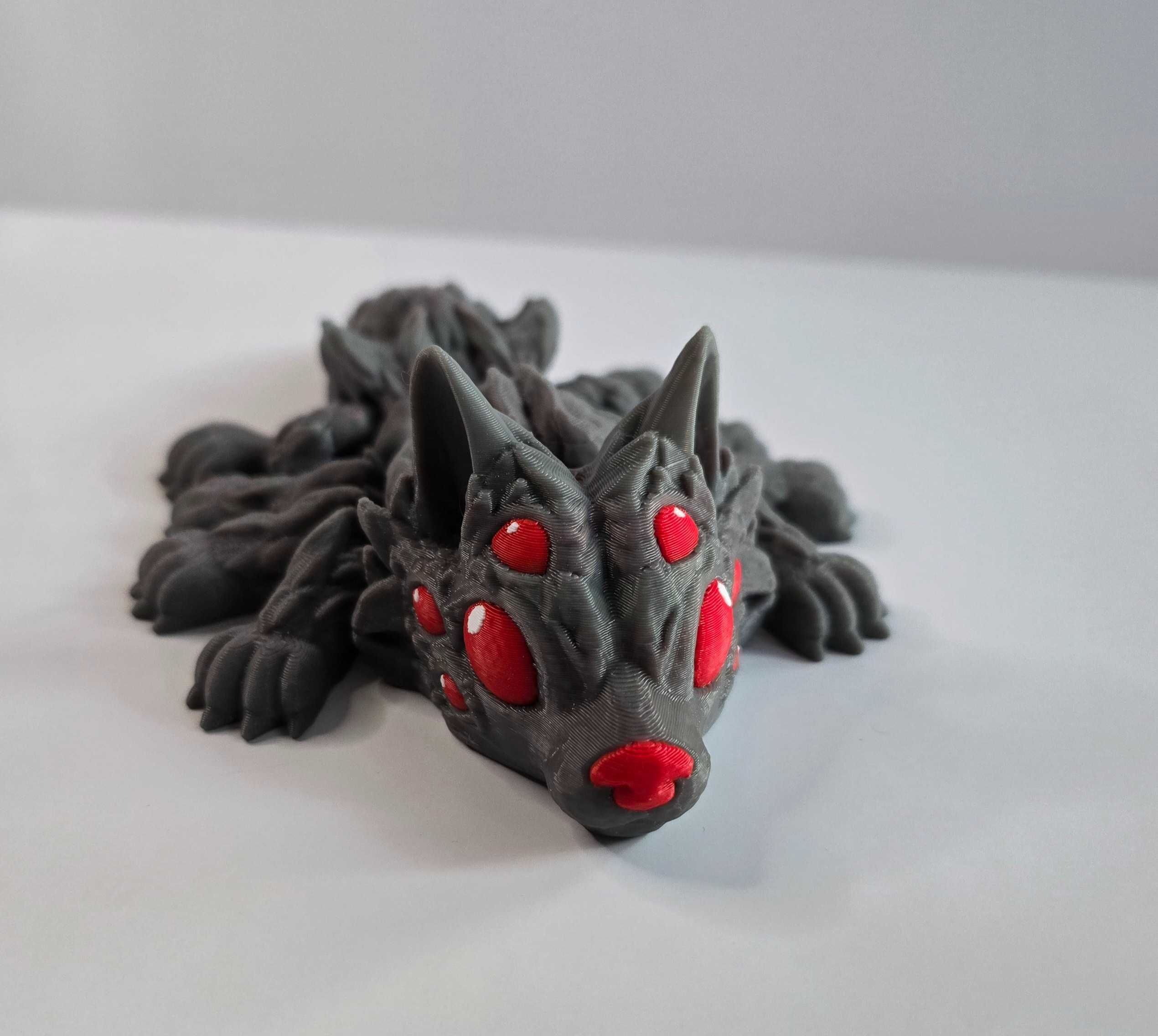 Wilkopająk — ruchoma figurka wilka-pająka, rozm. XL — Druk 3D