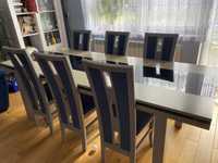 Stół Rozkładany + 6 krzeseł - Kalwaria
