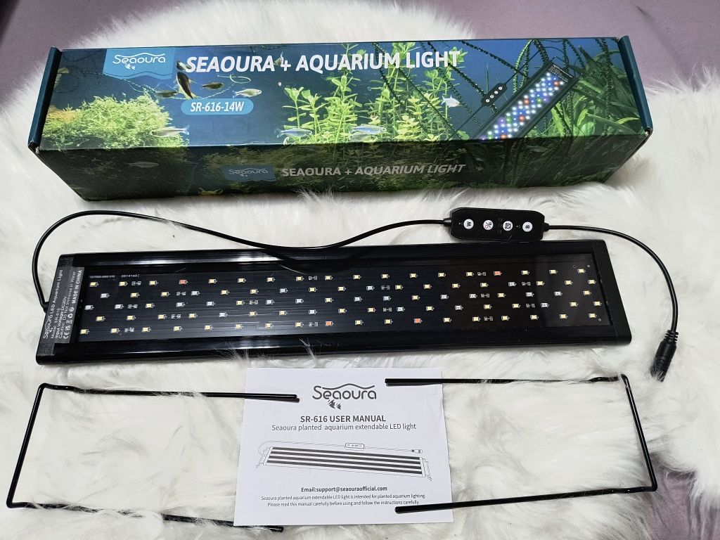 Lampa LED do akwarium Seaoura SR-616 14W full spectrum