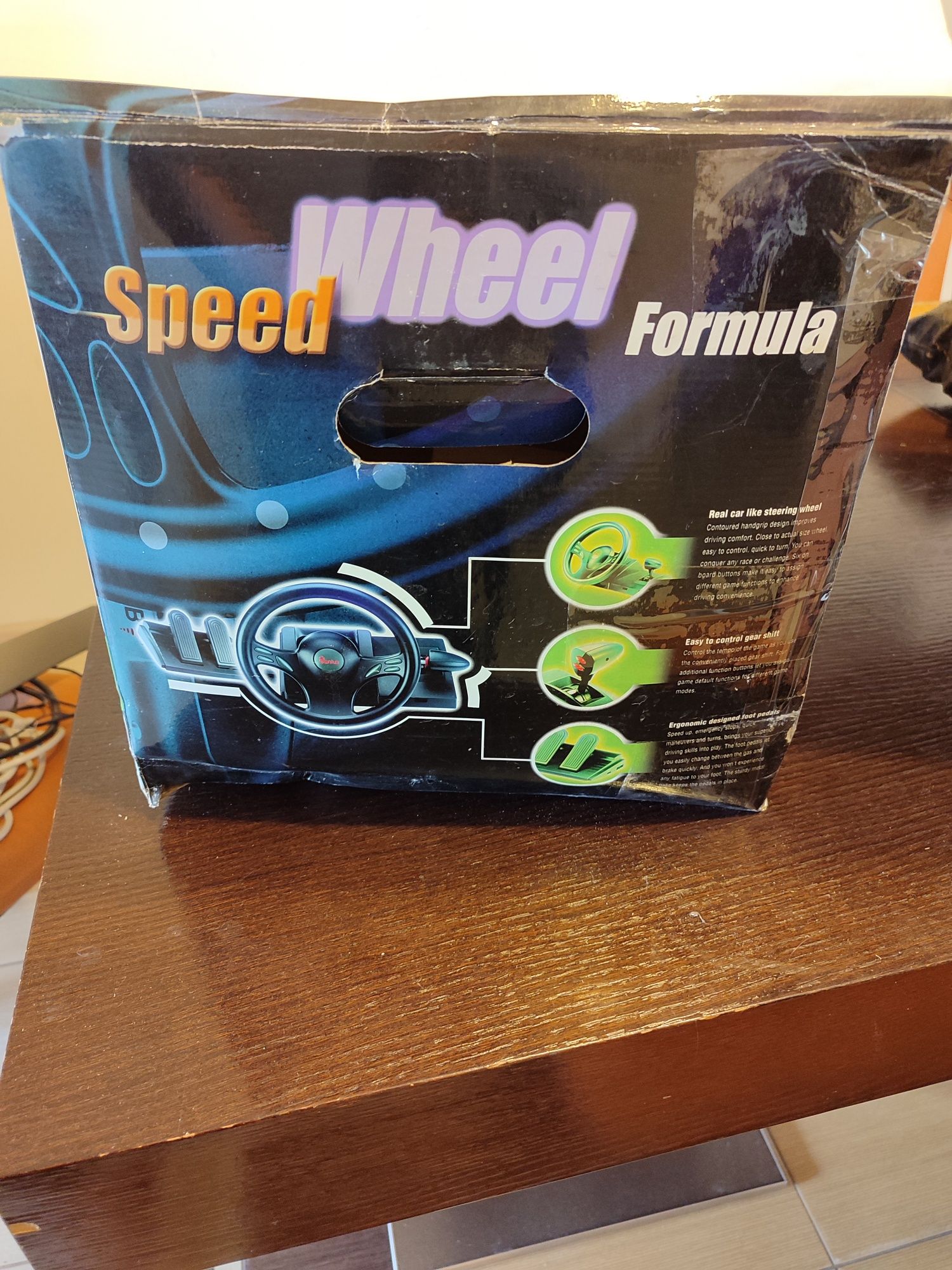 Kierownica Genius Wheel Speed Formula kontroler do gierj