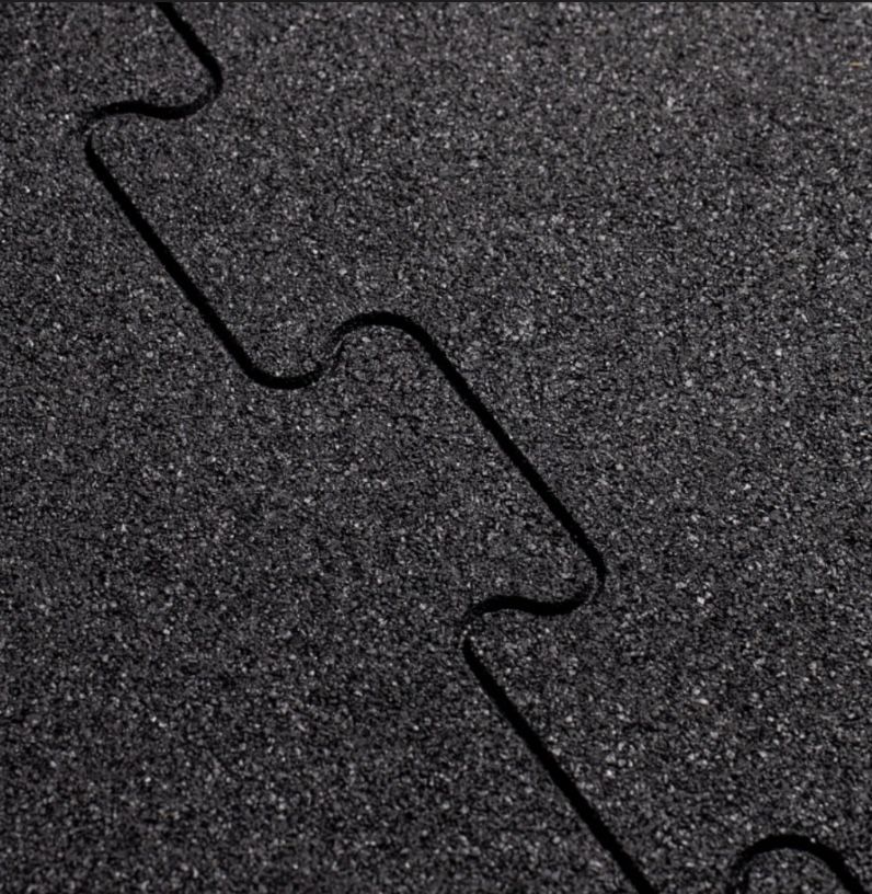 Mata gumowa Puzzle antypoślizgowa na siłowinie garaż 50x50 15mm 12szt