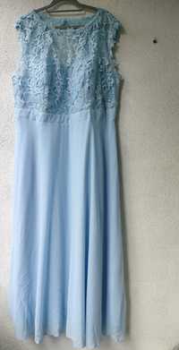Nowa błękitna sukienka