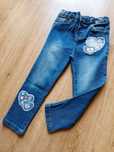 Spodnie jeans dla dziewczynki SO CUTE, rozm. 98