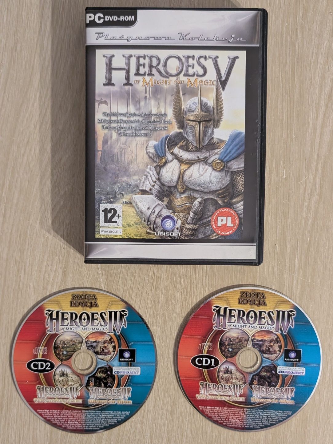 Heroes of Might and Magic V i IV - gra na PC
