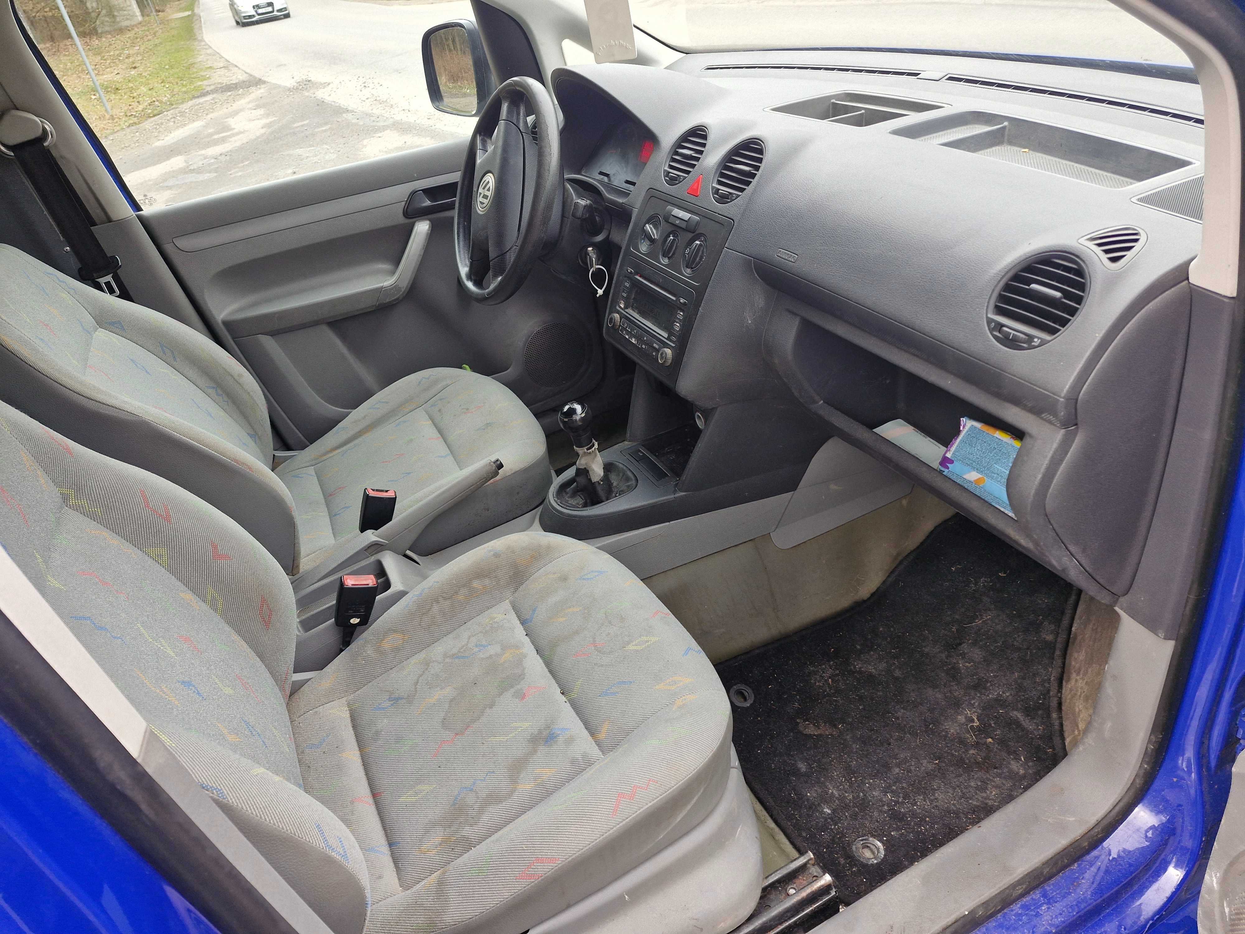 Caddy 2.0 sdi sprowadzony tanio bez rdzy