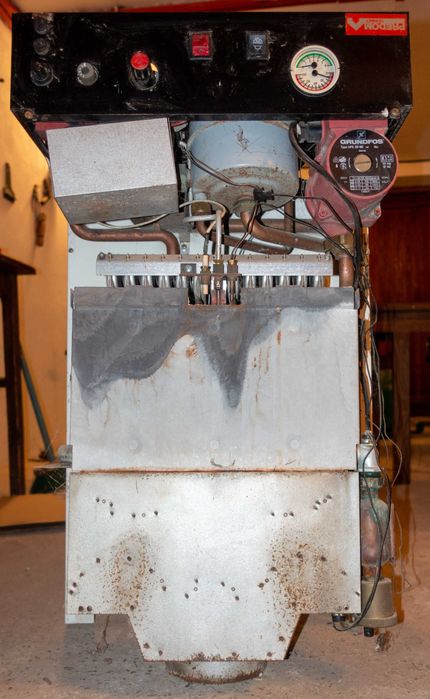 Kocioł gazowy dwufunkcyjny f-my Termet + regulator RT-1