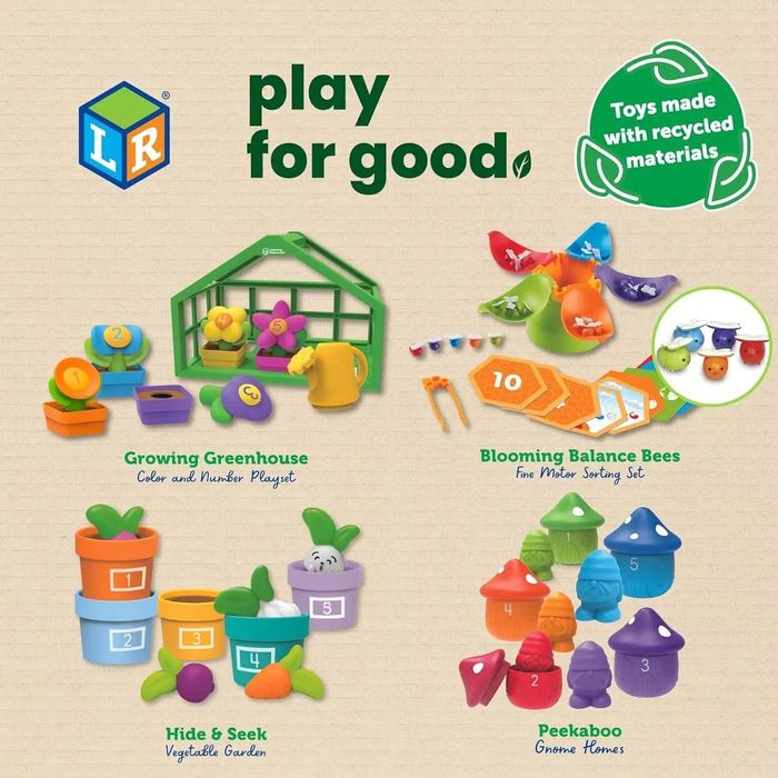 Розвиваюча іграшка Learning Resources Hide Seek Vegetable Garden