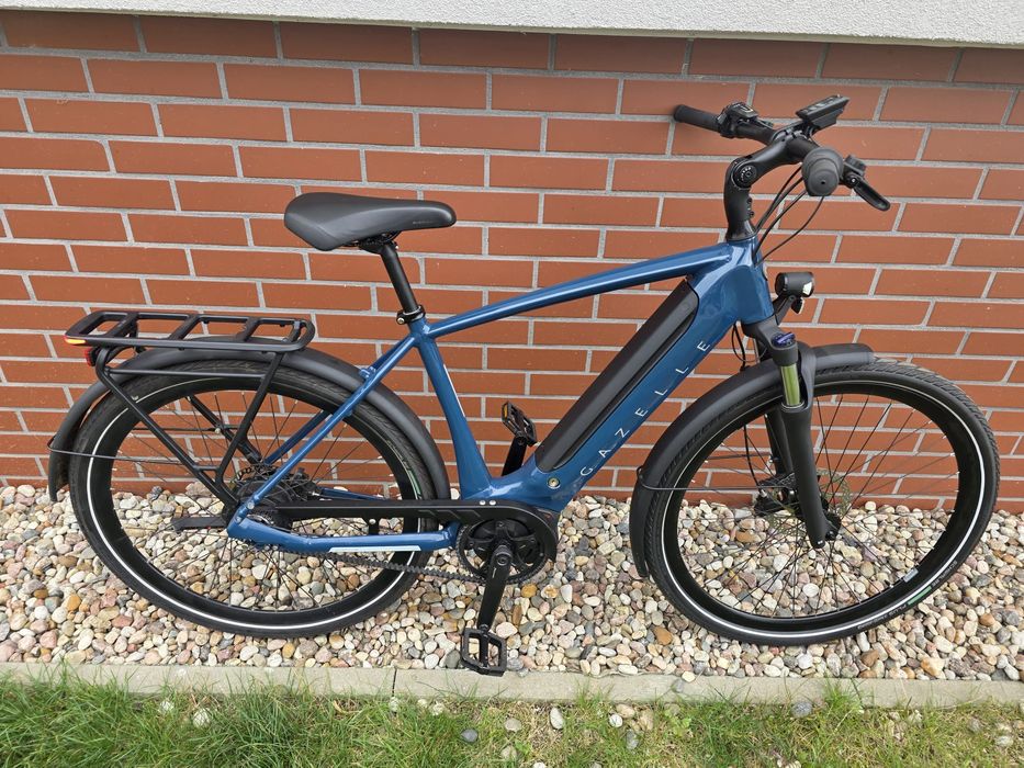 Rower elektryczny Gazelle Ultimate C380 pasek nuvinci rozmiar 53