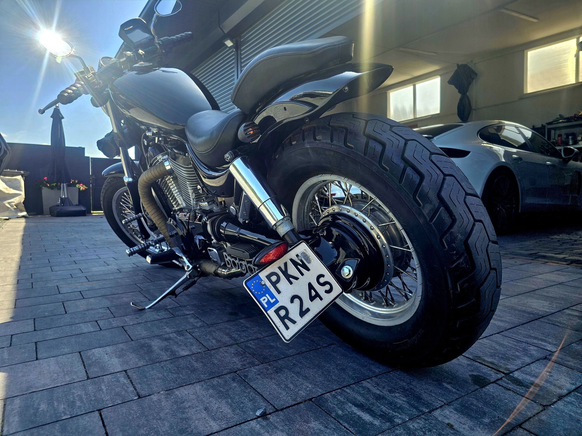 Suzuki Intruder VS 800 Bobber Custom Super Stan Nawigacja zamiana